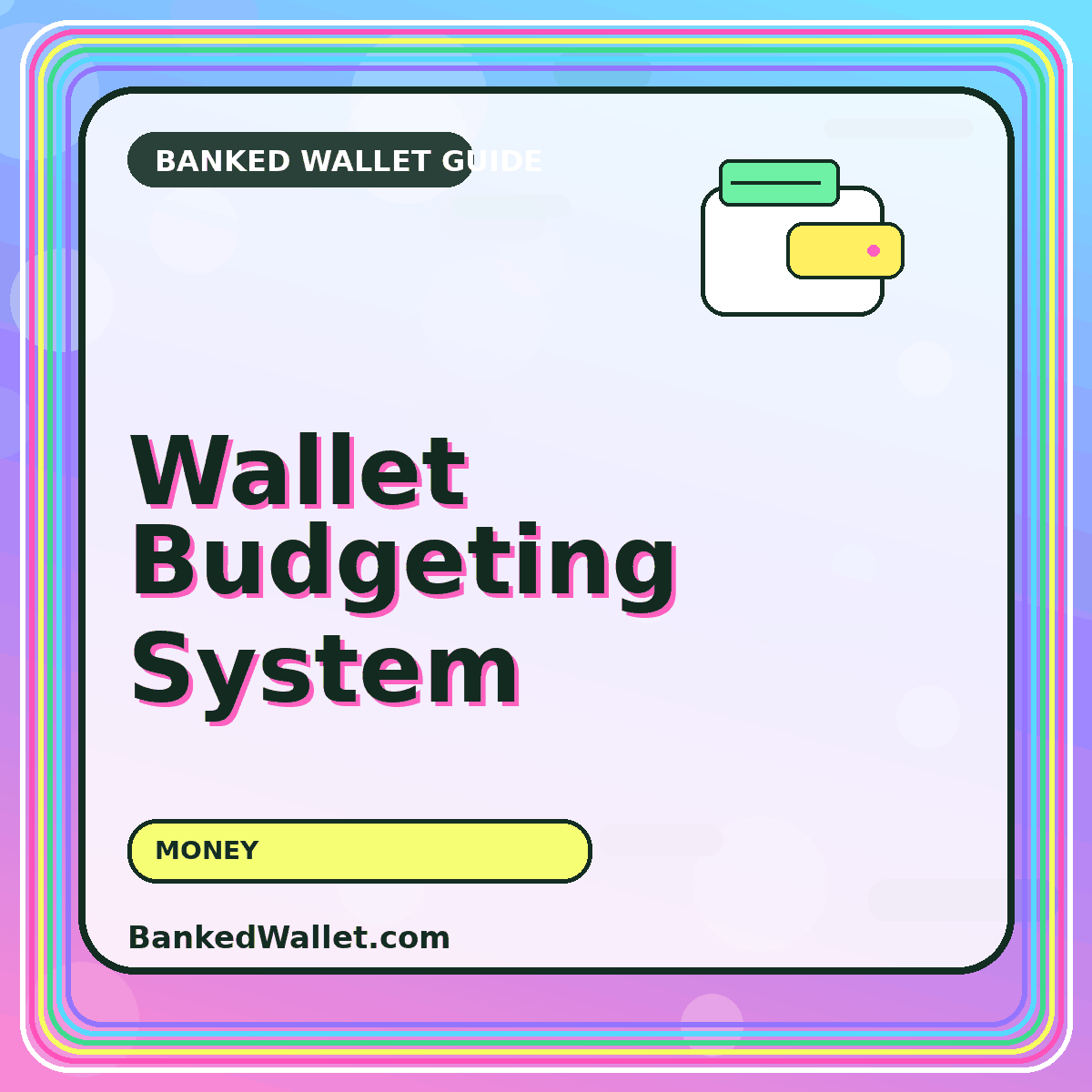 Wallet Budgeting System — BankedWallet.com guide card